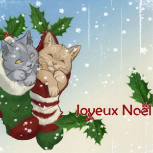 Carte de vœux "Joyeux Noël"